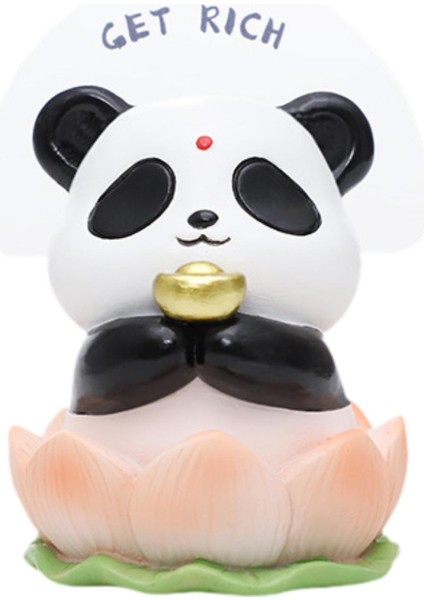 Figürü Sağlam Detaylar Reçine Heykeli Şlar Panda (Yurt Dışından)