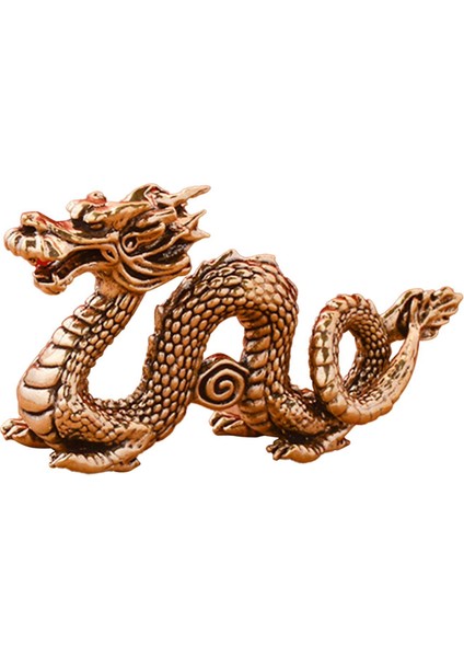 Pirinç Ejderha Heykelcik Masa Dekoru Zenginlik Dekorasyonu Dolap Masaüstü Ev (Yurt Dışından) fırsatları