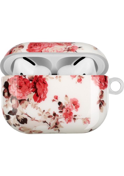 Apple Airpods Pro için Tpu Kutusu, Imd Desen Baskı Kanca Çiçek İle Düşmeye Dayanıklı Koruma Kulaklık Kılıfı (Yurt Dışından) fiyatları