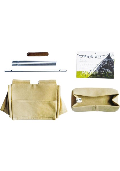 Takvimi 2024 Kamp Çadırı Takvimi Dekoratif Ahır (Yurt Dışından)