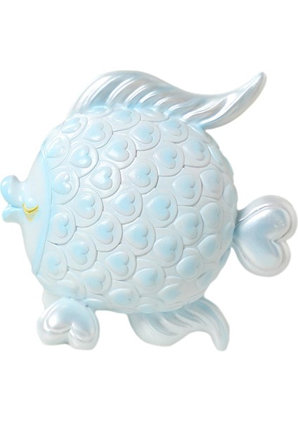 Heykel Üstü Figürü Çizim Odası Kitaplık Mavi (Yurt Dışından)