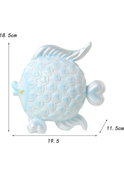 Heykel Üstü Figürü Çizim Odası Kitaplık Mavi (Yurt Dışından) fırsatları