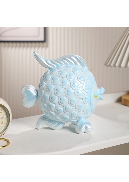 Heykel Üstü Figürü Çizim Odası Kitaplık Mavi (Yurt Dışından) indirimleri