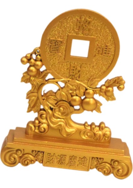 Feng Shui Heykeli Iyi Şans Heykeli Oturma Odası Yeni Yıl Zenginlik Heykelciği Kabaklarla (Yurt Dışından) fiyatları