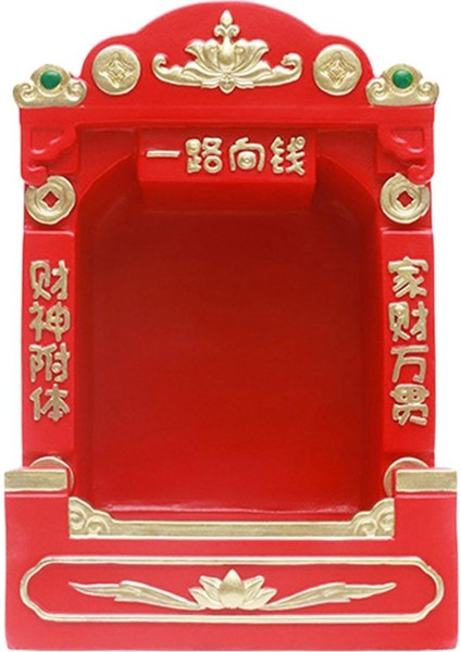 Heykeli Sunak Tapınağı Feng Shui Dekorasyon Tapınağı I Reçine Kırmızı (Yurt Dışından) fiyatları