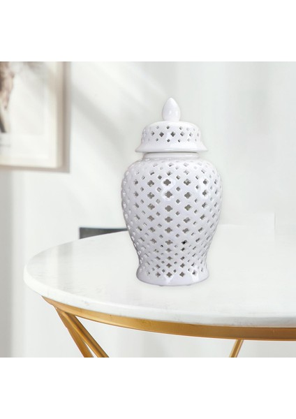 Modern Zencefil Kavanoz Kavanoz Oryantal Çiçek (Yurt Dışından) indirimleri