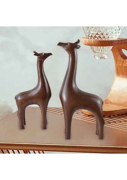 2 Modern Heykeli Figürleri Feng Shui El Sanatları Masaüstü Için (Yurt Dışından) fırsatları