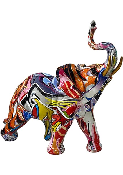 Fil Heykeli Dekoratif Reçine Parti Dekoru Için 21CMX10.5CMX24CM (Yurt Dışından) fiyatları