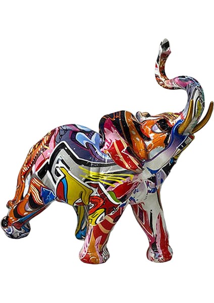 Fil Heykeli Dekoratif Reçine Parti Dekoru Için 21CMX10.5CMX24CM (Yurt Dışından) fırsatları