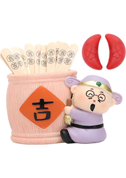 Fortune Isı Heykelciği Fengshui Üstü Heykeli Dolap Odası I B (Yurt Dışından)