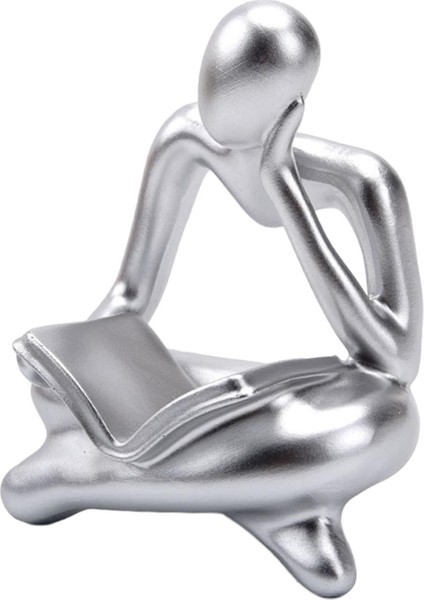 Düşünen Heykel Insanlar Heykel Hediye Koleksiyonları Kitaplık Argent (Yurt Dışından) fiyatları