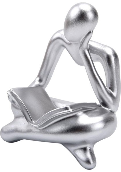 Düşünen Heykel Insanlar Heykel Hediye Koleksiyonları Kitaplık Argent (Yurt Dışından) indirimleri