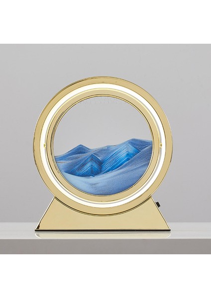 Icı Kum Boyama Lambası Süsü Kum Lambası Üstü Mavi (Yurt Dışından) modelleri