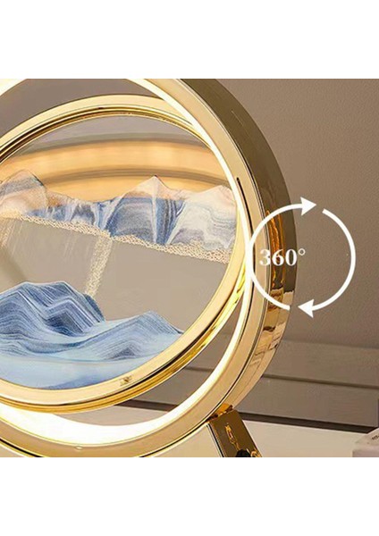 Icı Kum Boyama Lambası Süsü Kum Lambası Üstü Mavi (Yurt Dışından) fırsatları