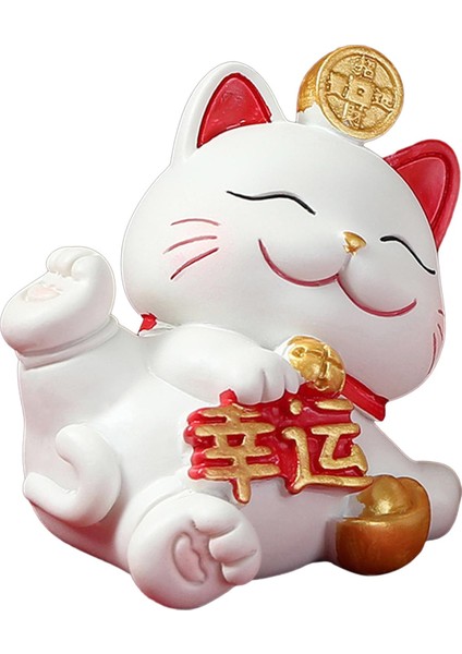 Şanslı Figürü Koleksiyonluk Üstü Süsü Şömine Odası Rafı A (Yurt Dışından)