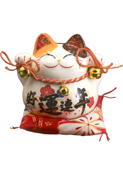 Şanslı Heykeli Figür Para Tasarruf Kutusu Çocuklar Yıl Turuncu Kırmızı Kulaklar (Yurt Dışından) modelleri