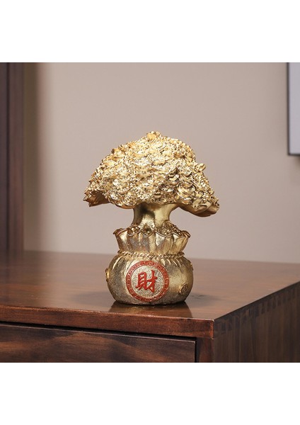 Para Ağı Heykelcik Dekoratif Heykel Feng Shui Dekor I (Yurt Dışından)