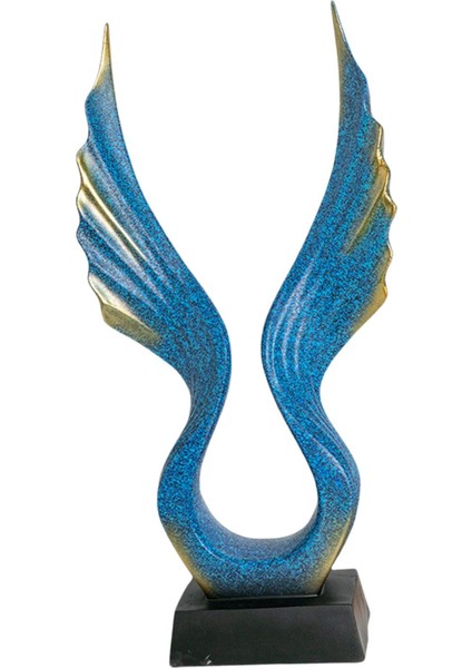 Moderne Hars Standbeeld Vogel Sculpturen Masaüstü Tafel Middelpunt Kunstwerk I (Yurt Dışından)