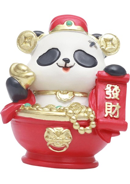 2024 Yıl Panda Figürü Süsü Fengshui Heykeli El Yapımı Odası A (Yurt Dışından) indirimleri