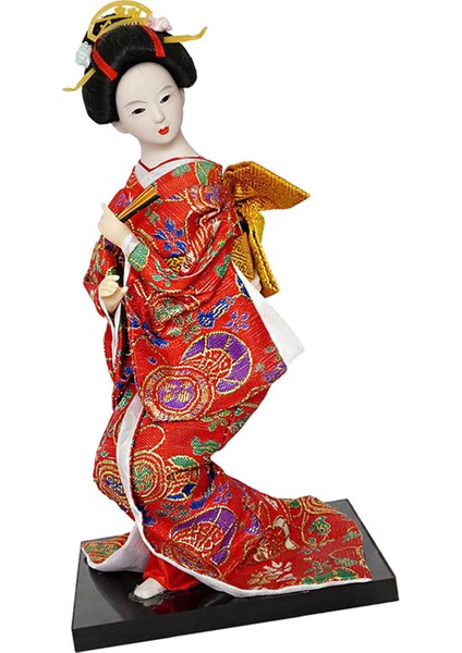 12 Inç Japon Kimono Geyşa Asyalı El Sanatları Minyatür Figür B (Yurt Dışından) fırsatları