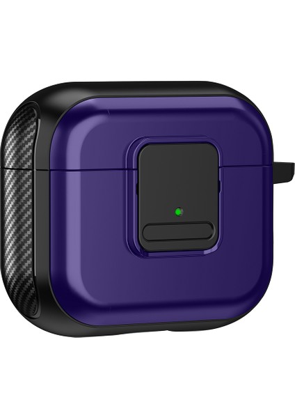 Apple Airpods 3 için tooth Manyetik Toka Tam Tpu Karabina + Kulaklık Kılıfı (Yurt Dışından)