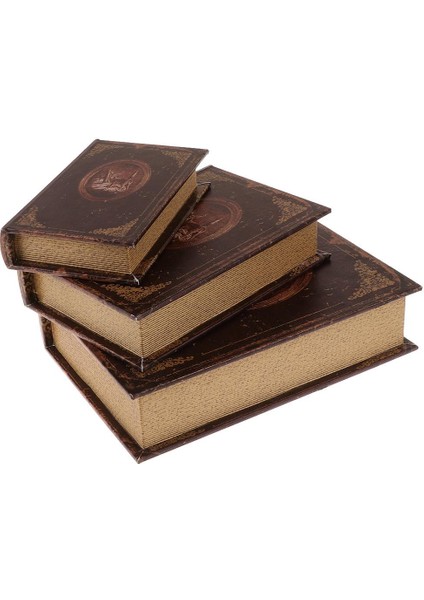 Retro Kitap Simülasyonu Kutusu Ev Süsleme Dekor (Yurt Dışından)
