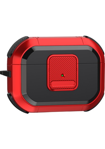 Airpods Pro 2 için Tpu Pc Kilitli tooth Koruyucu , Karabina Kulaklık Kılıfı (Yurt Dışından)