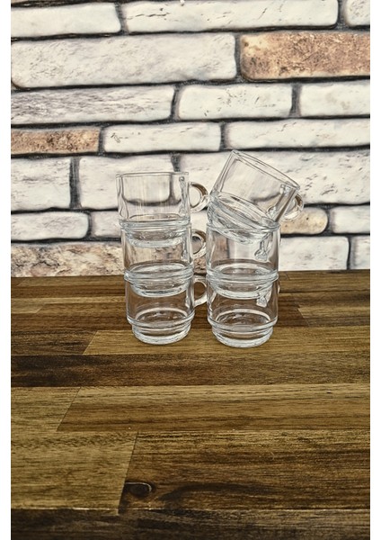 Saplı Kahve Bardağı- Espresso Bardağı 6 Adet - 90 cc fiyatları