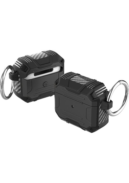 Apple Airpods 3 için Tam Koruma Yumuşak Tpu + Sert Pc Koruyucu Kulaklık Kılıfı (Yurt Dışından)