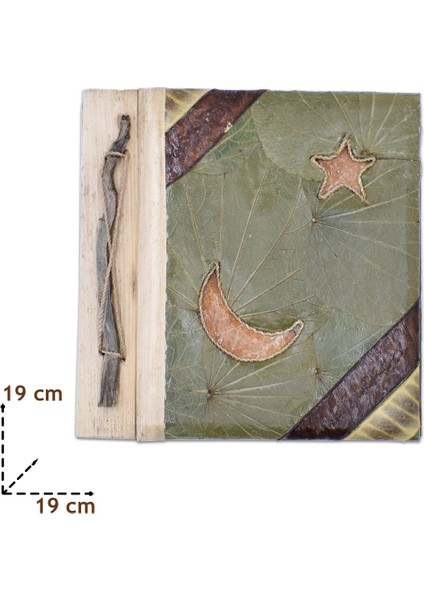 Fotoğraf Albümü Küçük Doğal Yaprak El Yapımı fırsatları