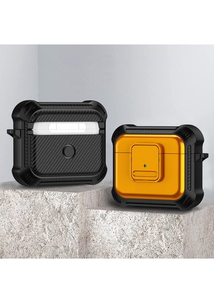 Apple Airpods 3 için tooth Düşmez Tpu+Pc Düğmeye Basarak Koruyucu Kulaklık Kılıfı (Yurt Dışından) fiyatları