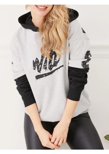 Originals Baskılı Kapüşonlu Sweatshirt fiyatları