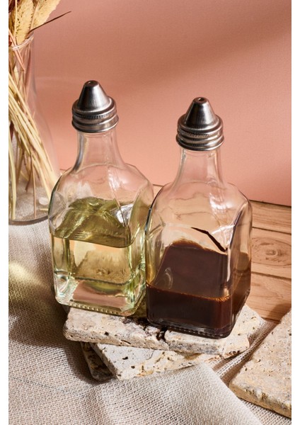 Şeffaf 2'li Yağlık ve Sosluk Seti, 180ml, Beyaz, Şık ve Pratik Tasarım modelleri