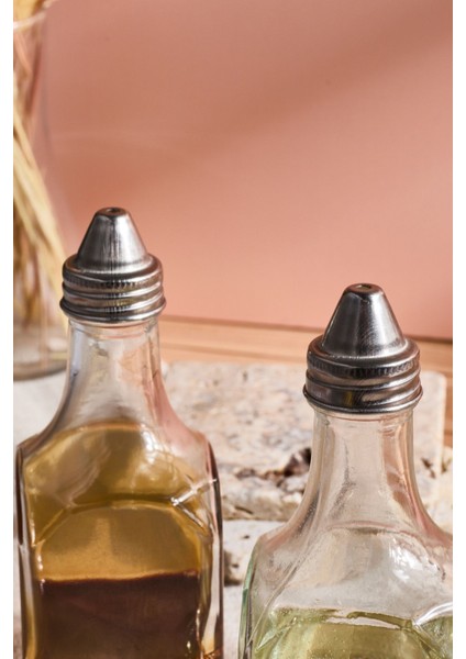 Şeffaf 2'li Yağlık ve Sosluk Seti, 180ml, Beyaz, Şık ve Pratik Tasarım fırsatları