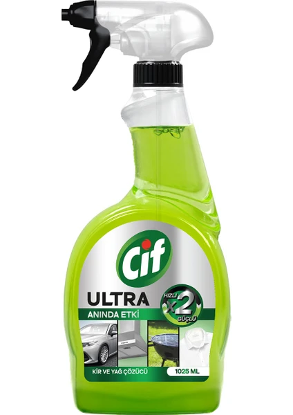 Ultra Anında Etki Kir ve Yağ Çözücü 1025 ml