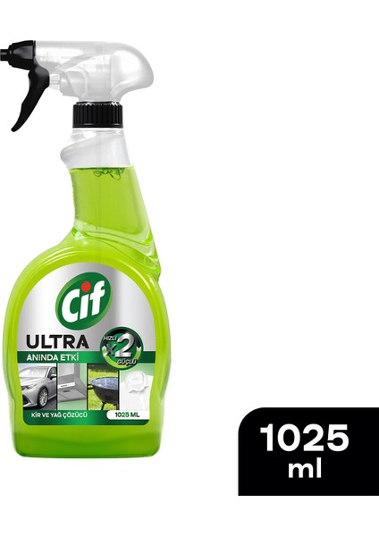 Ultra Anında Etki Kir ve Yağ Çözücü 1025 ml