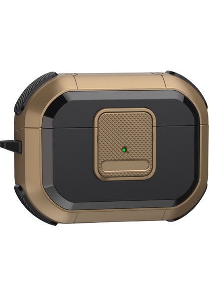 Airpods Pro 2 için Tpu Pc Kilitli tooth Koruyucu , Karabina Kulaklık Kılıfı (Yurt Dışından)