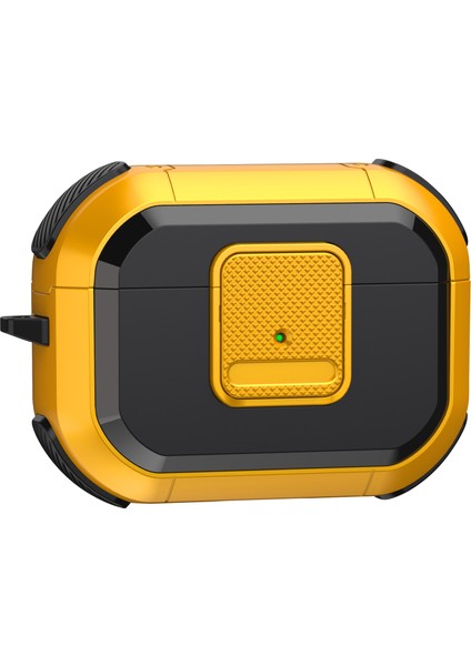 Airpods Pro 2 için Tpu Pc Kilitli tooth Koruyucu , Karabina Kulaklık Kılıfı (Yurt Dışından)