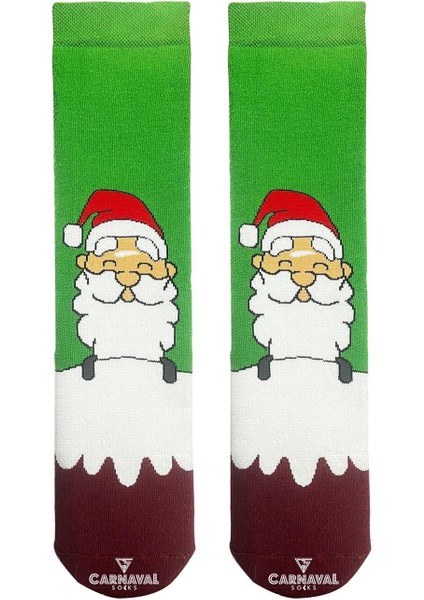 5'li Havlu Yılbaşı Desenli Hediye Çorap Seti modelleri