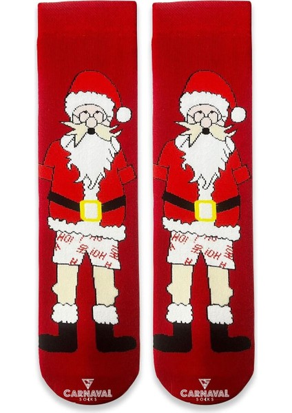 5'li Havlu Yılbaşı Desenli Hediye Çorap Seti fırsatları