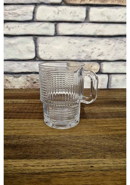 Saplı Su Bardağı-Çay Bardağı- Nescafe Bardağı-Kahve Bardağı-6 Adet - 270 cc fiyatları