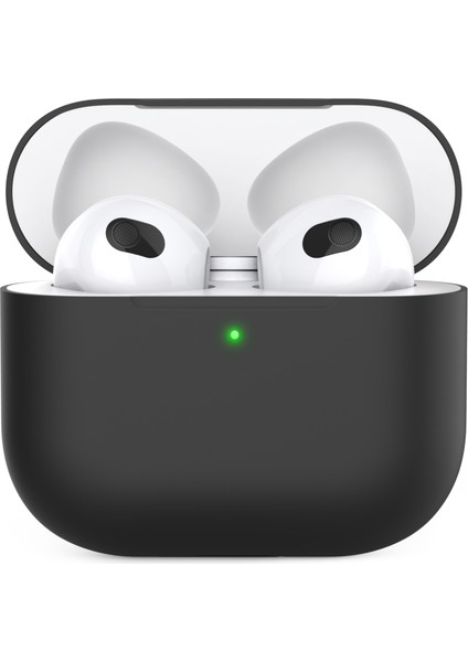 Forestl Digital Apple Airpods 3 için Bölünebilir Silikon Koruyucu tooth Anti Damla Anti Toz Kulaklık Kılıfı (Yurt Dışından)