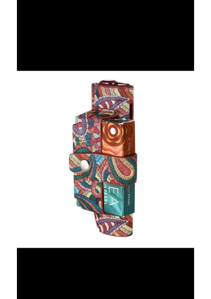 Illuma One Uyumlu Bordo Desenli Kılıf