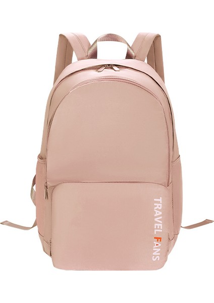 Qingshang Çift Katmanlı Katlanır Sırt Çantası Büyük Kapasiteli Öğrenci Okul Çantası Seyahat Sırt Çantası Sırt Çantası (Yurt Dışından)