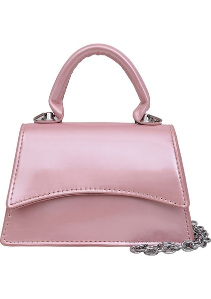2024 Sıcak Satış Macaron Şeker Renkli Jöle Kadın Çantası Moda Taşınabilir Omuz Zinciri Crossbody Kadın Çantası Kozmetik Çantası (Yurt Dışından)