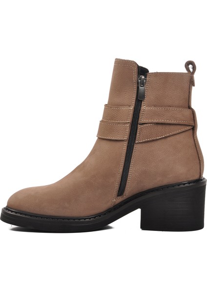 9874 Vizon Içi Polarlı Deri Kadın Bot fiyatları