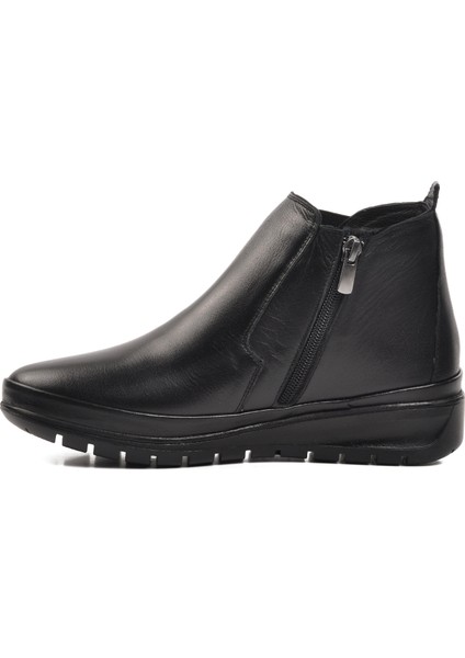 9935 Siyah Deri Kadın Bot fiyatları