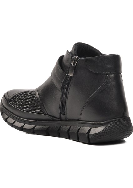 9411 Siyah Deri Kadın Bot fırsatları