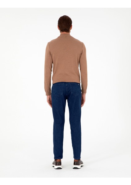 Pierre Cardin Erkek Mavi Carrot Fit Jean Pantolon 50295882-VR036