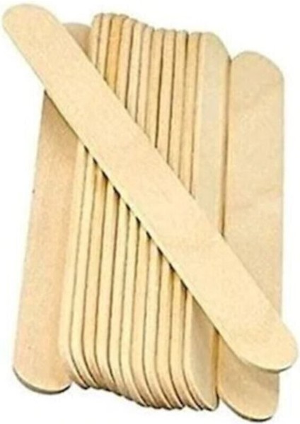 Geniş Tahta Ağda Spatulası 2 Paket